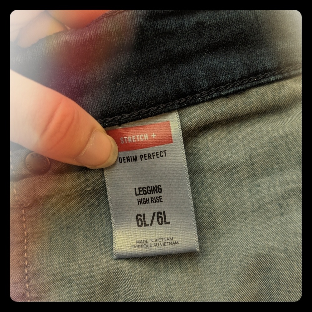 Express High Waisted Skinny Jeans, long